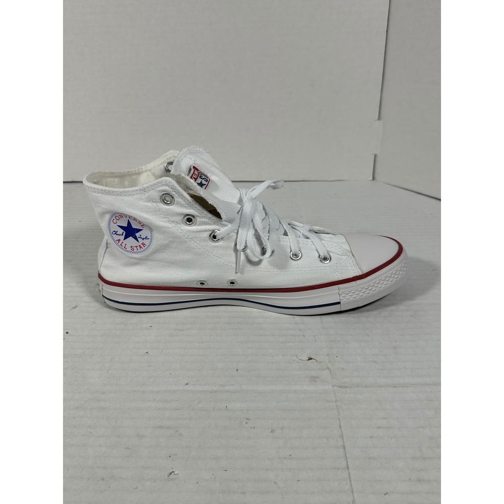Converse Chuck Taylor All Star High Top White Canvas Mens 10 Womens 11.5 101010 - Picture 9 of 9